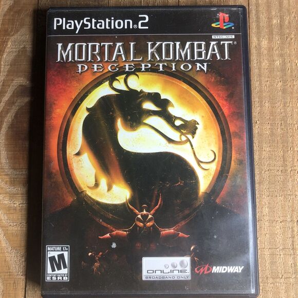 Mortal Kombat Deception Sony PlayStation 2 PS2 Game Tested & Complete - Picture 1 of 3